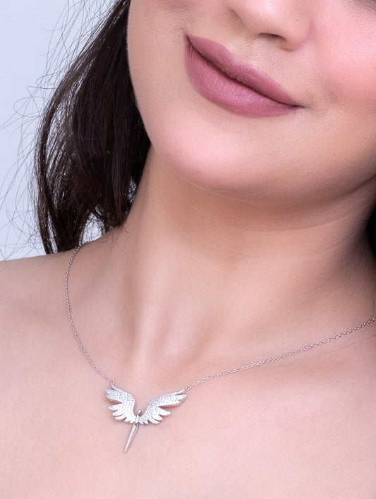 925 Silver Angel Pendant